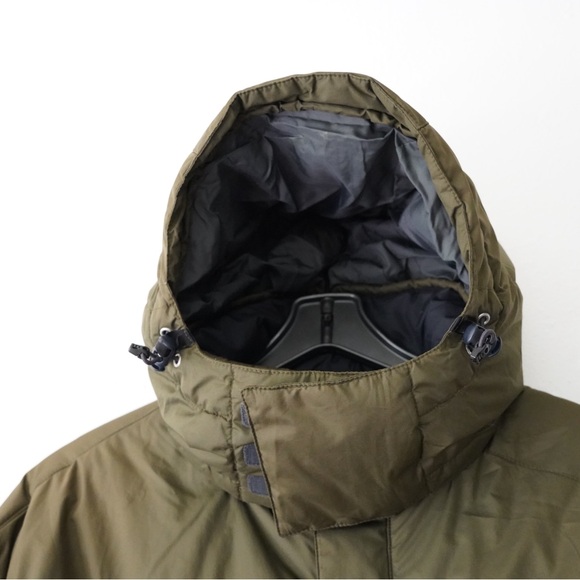 orage down jacket Green WorM Hoody Men’s Size XL - Picture 6 of 11